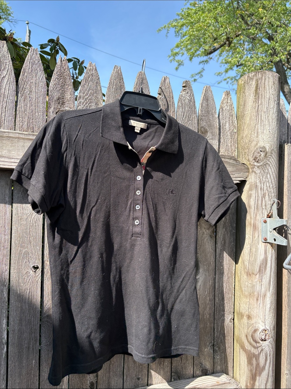 Burberry large cotton polo. Exc. condition!!